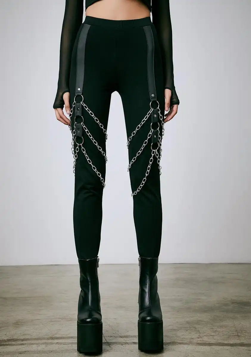 Chain Of Command Harness Leggings