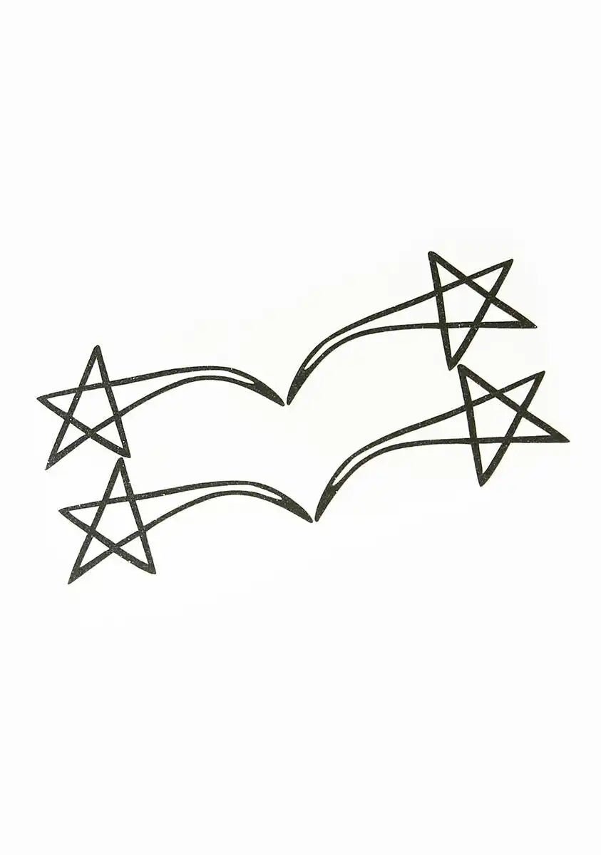 Shooting Star Face Lace