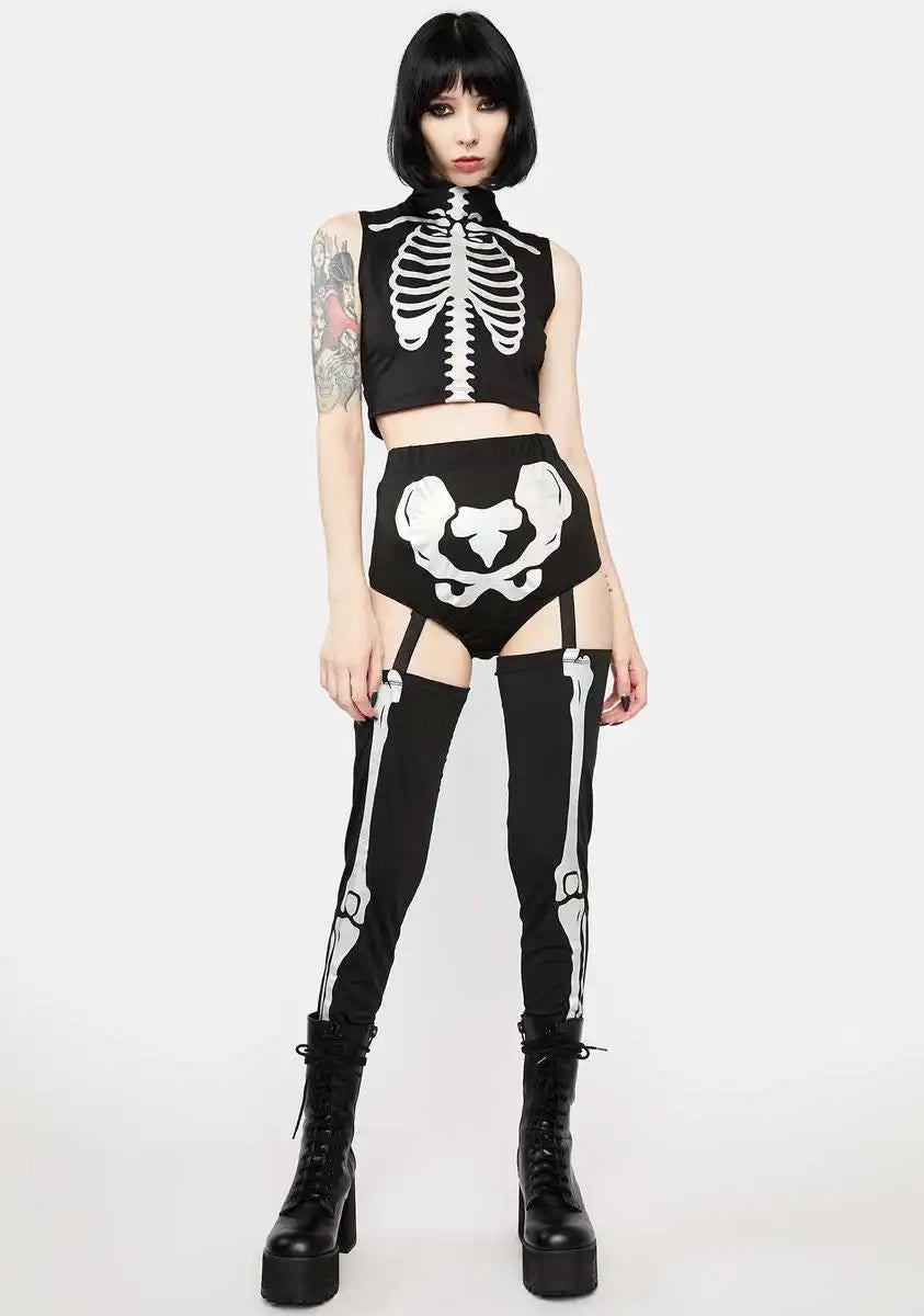 Cosmic Skeleton Costume Set