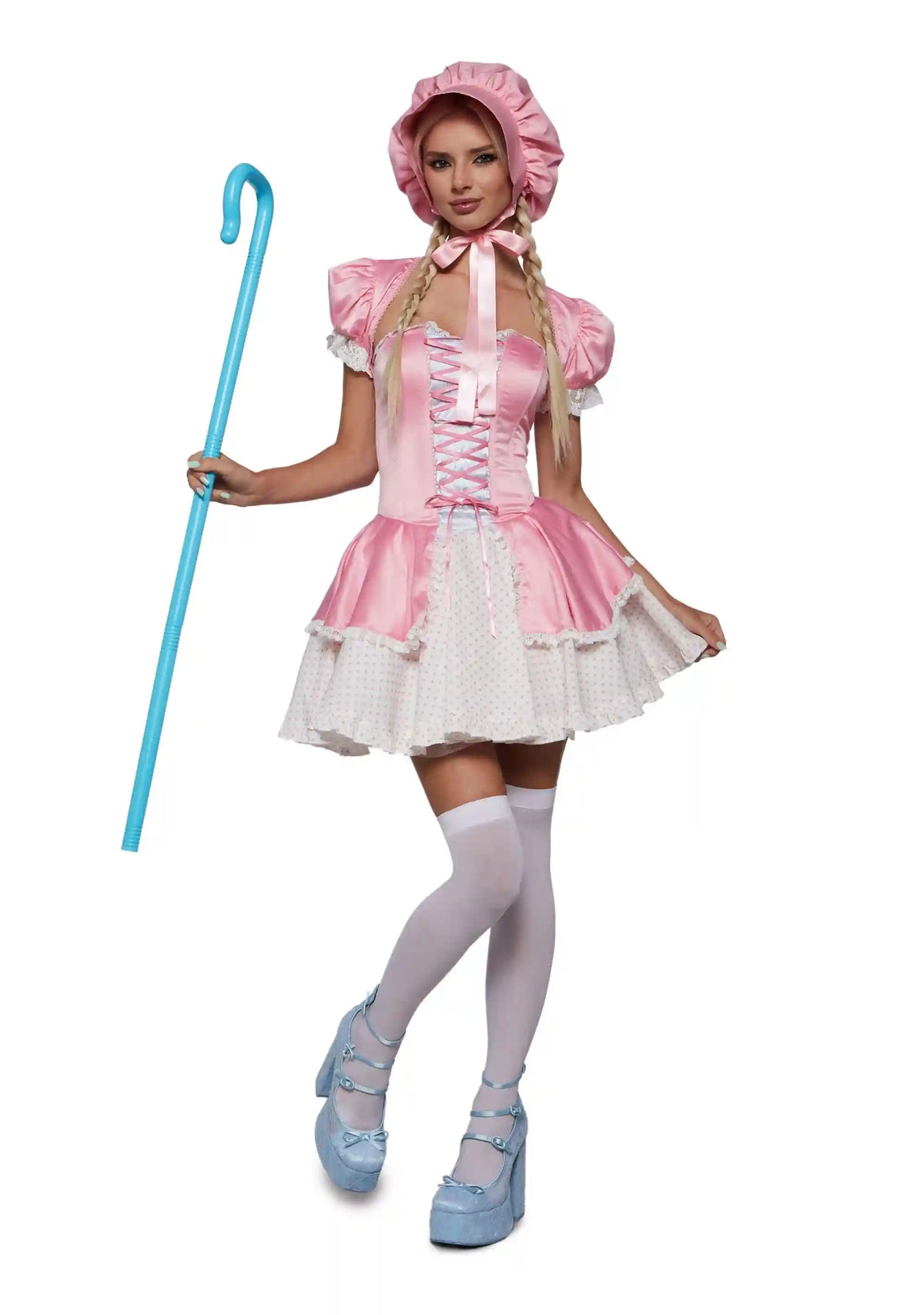 Little Bo Peep Costume - Pink