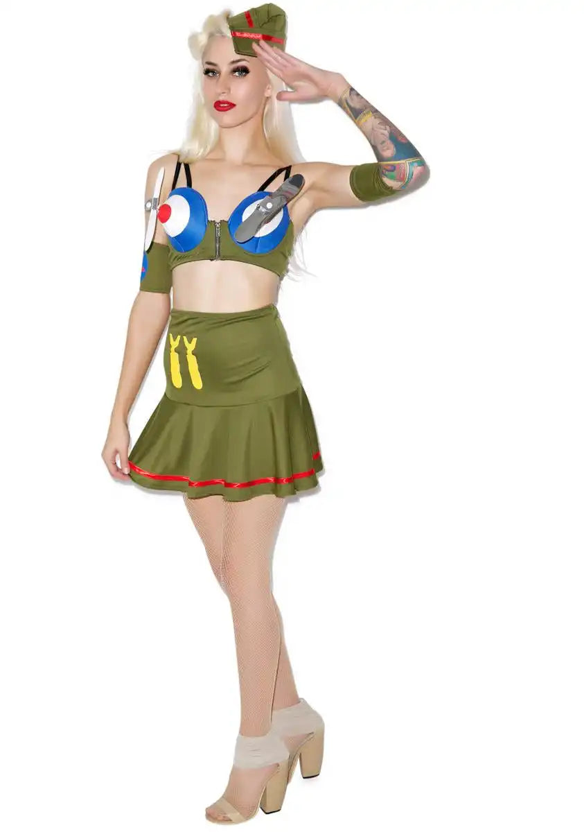 Bomber Babe Costume