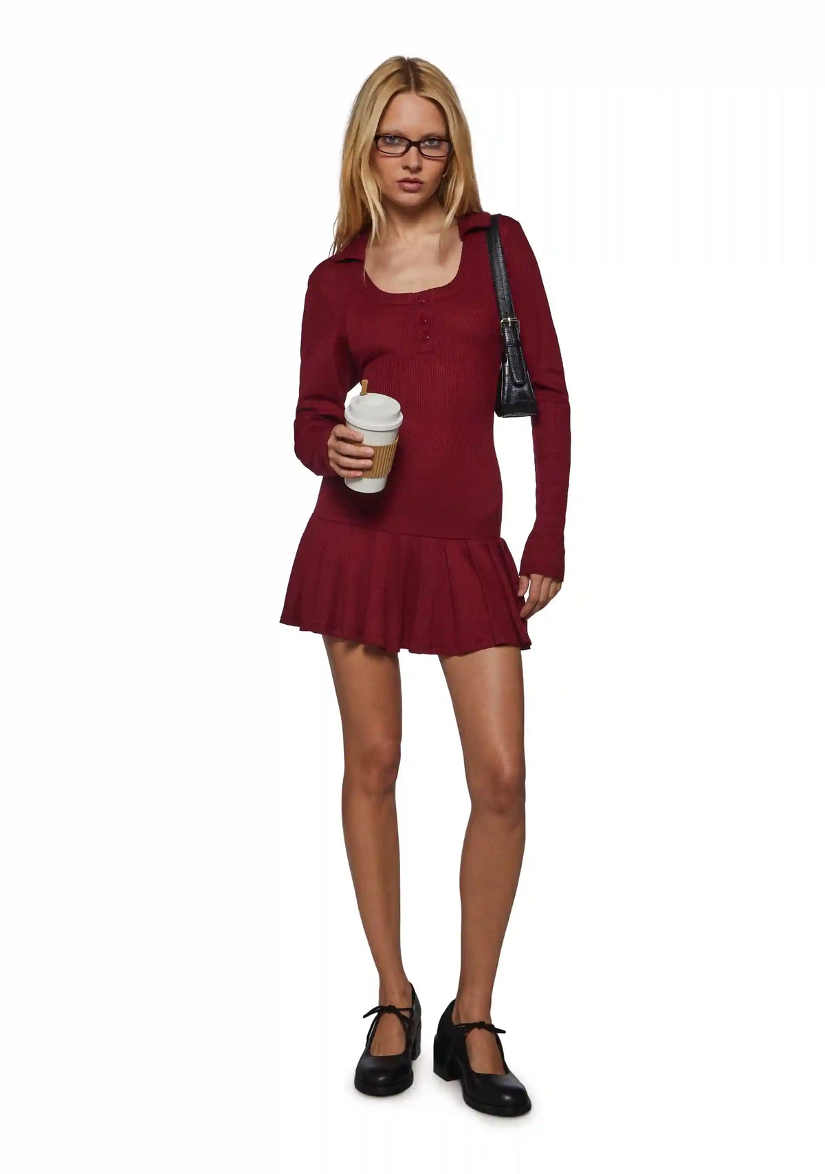 Class Dismissed Mini Dress - Red