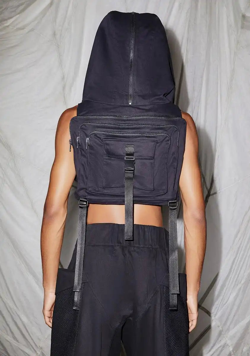 Reverb Unisex Tactical Hoodie Backpack