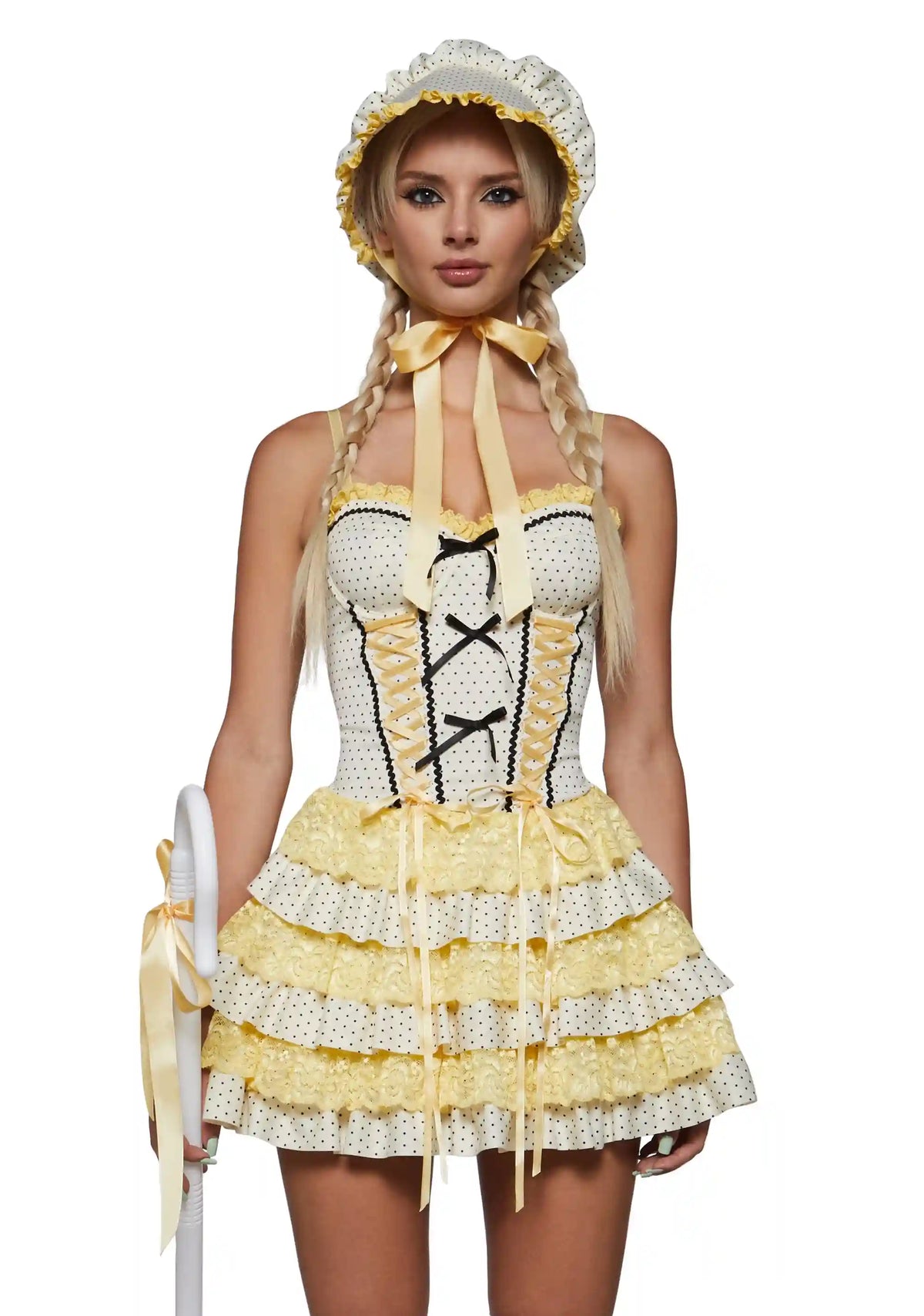 Little Bo-Peep Dress Costume - Yellow