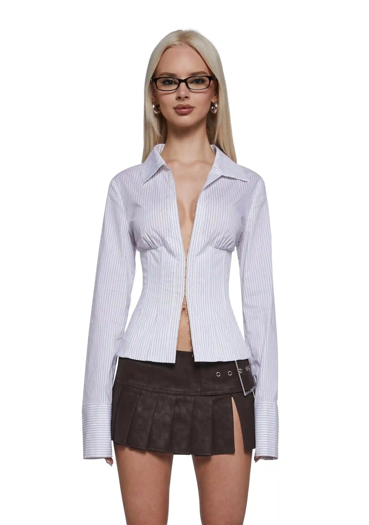 Office Siren Blouse - White