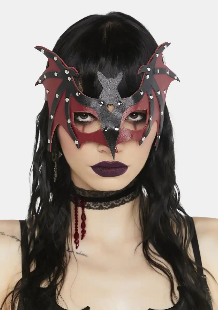 At The Masquerade Bat Mask