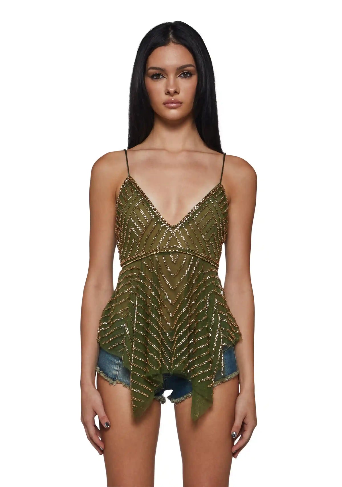 Shimmer Haze Tank Top