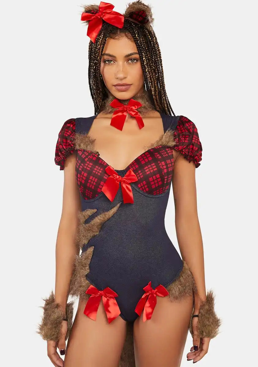 She-Wolf Baddie Costume Set