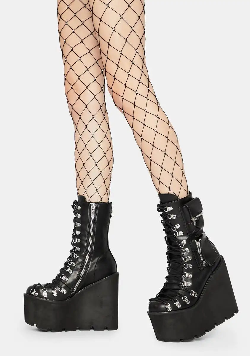 Rockin' Bling Fishnet Tights
