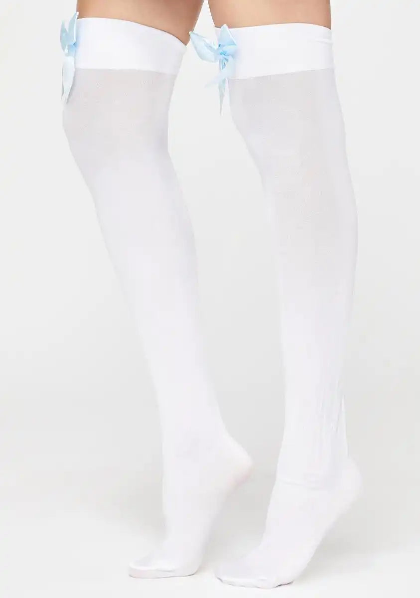 Royally I'm Over It Thigh Highs