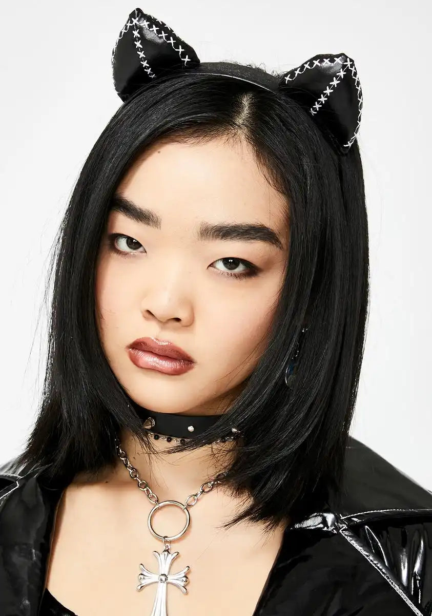 Bad Cat Headband