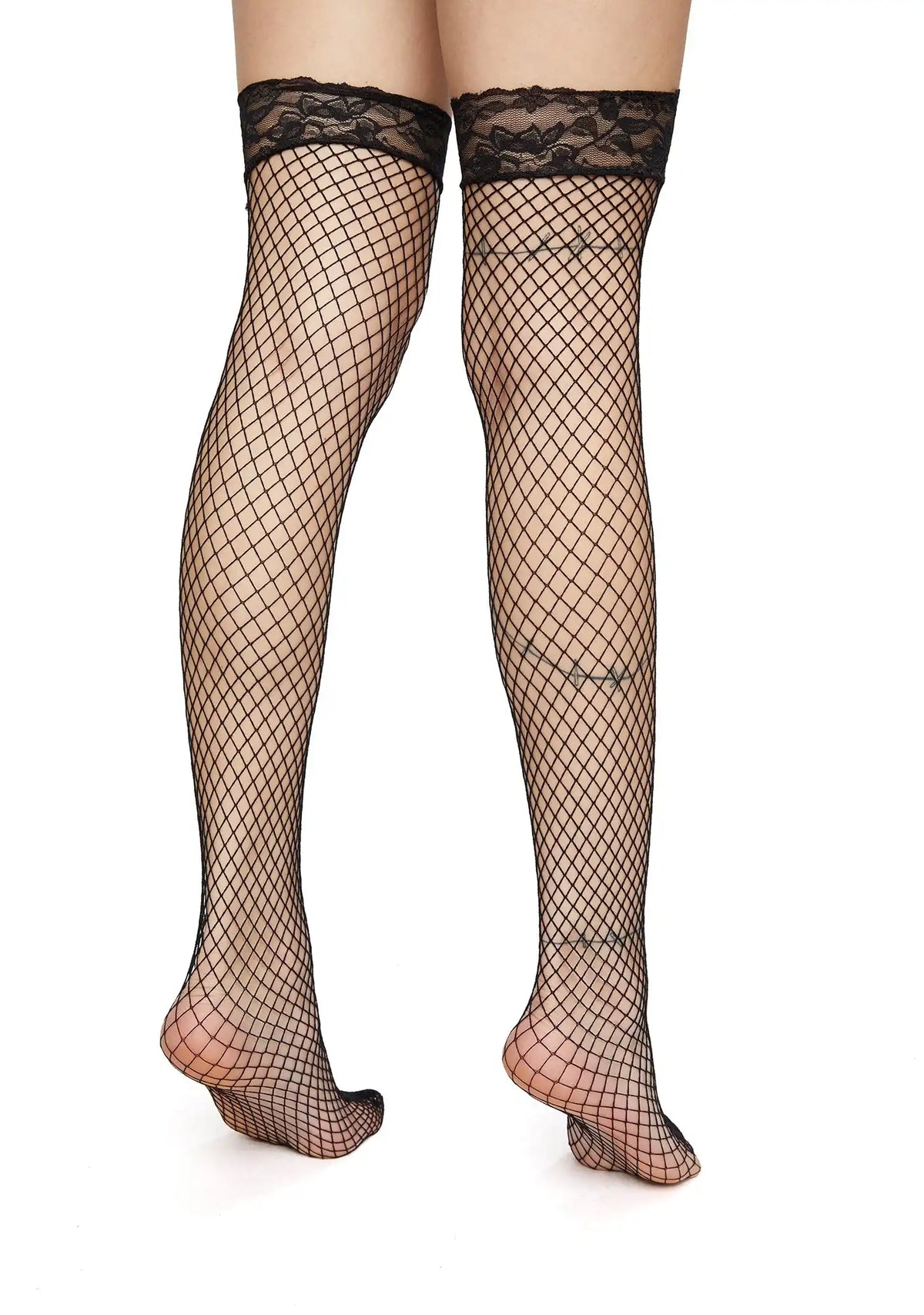Crazy On You Fishnet Thigh Highs