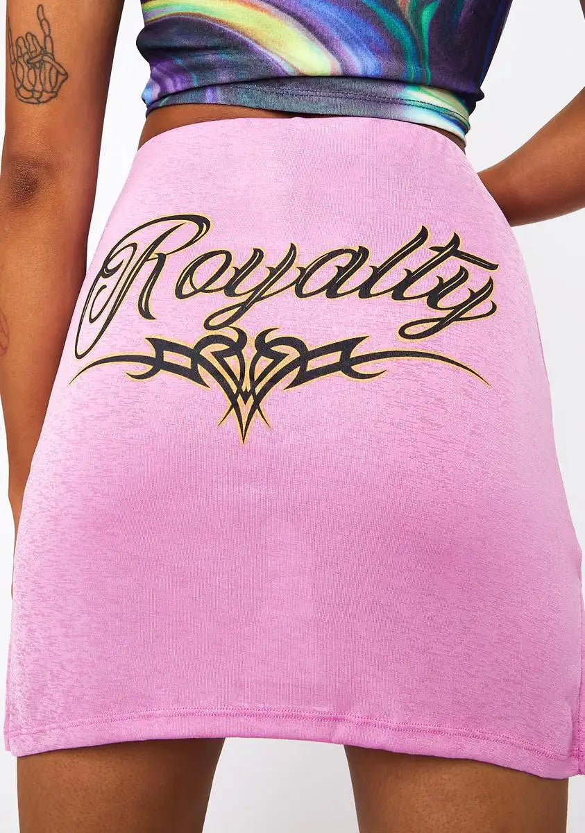 Royalty Sheer Skirt