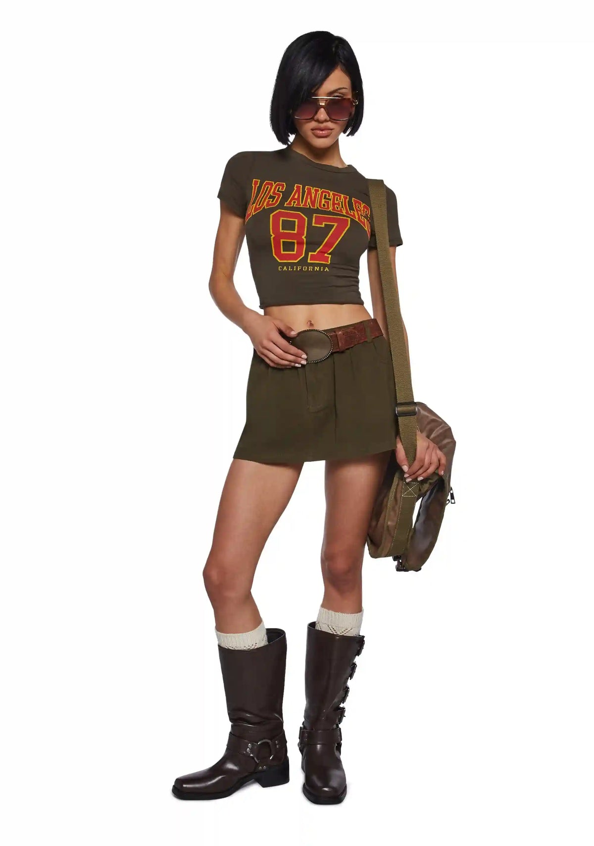Press Tour Mini Skirt