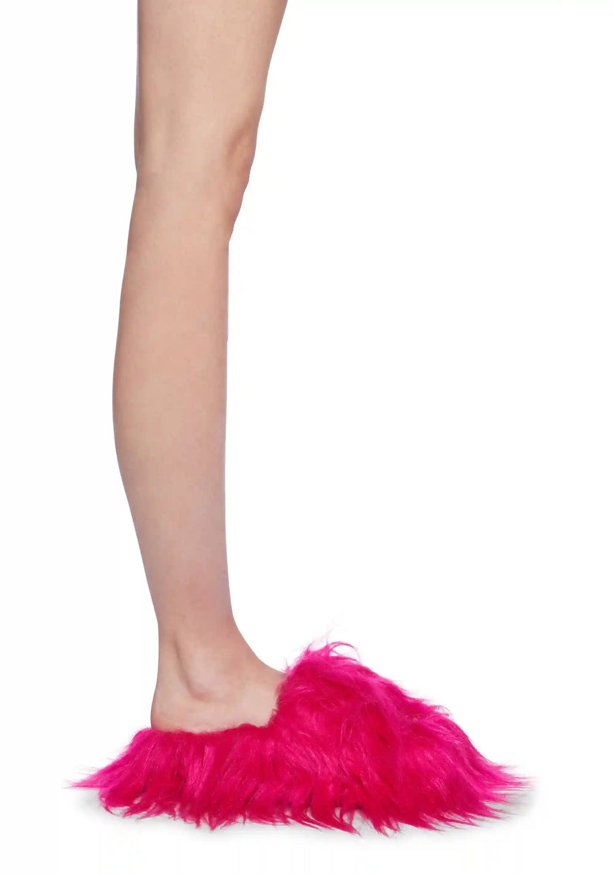 Case Of The Grumpies Fuzzy Slides - Pink