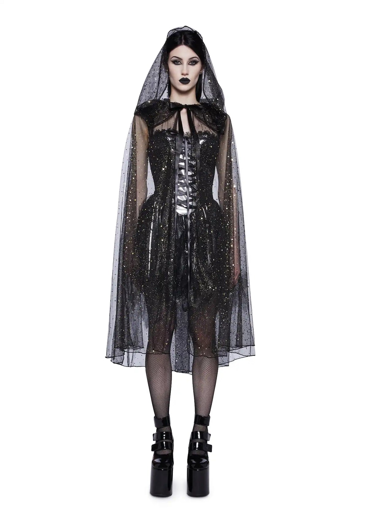 Mystic Being Sheer Cape