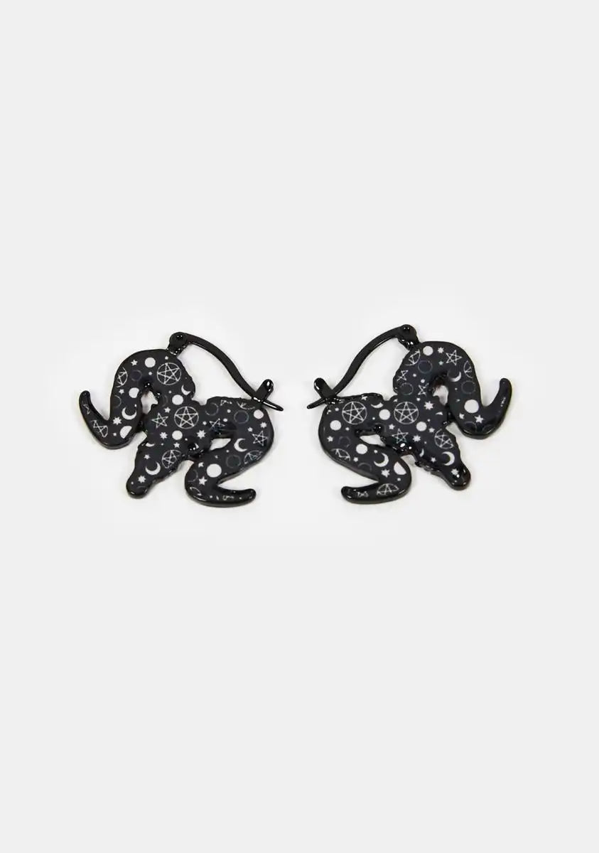 By The Spell Book Earrings