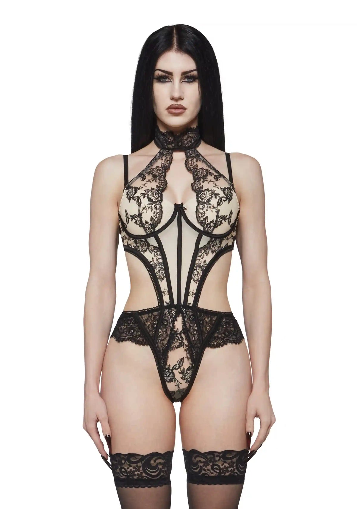 Elisa Lace Teddy Lingerie
