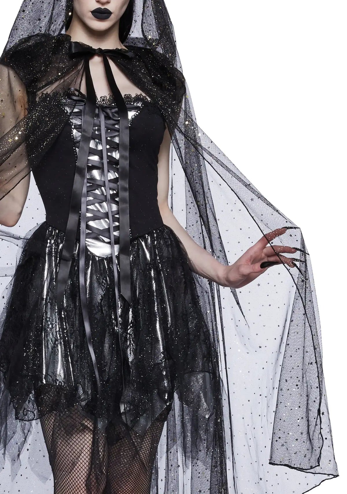 Mystic Being Sheer Cape