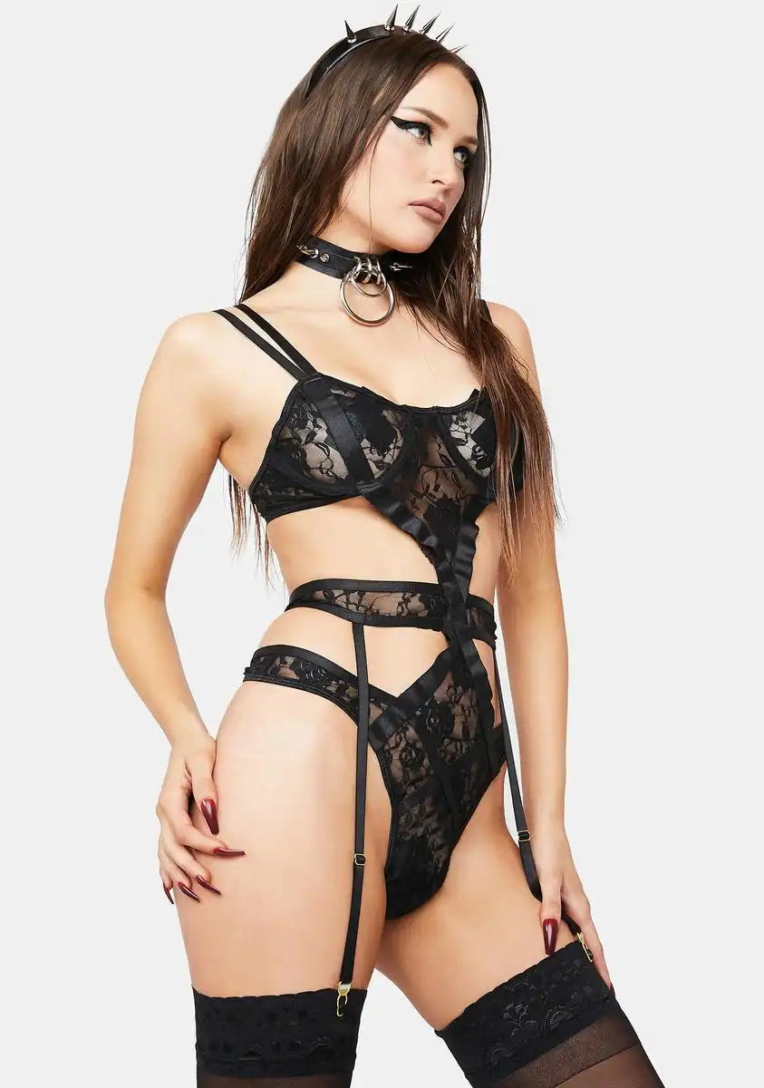 Pick Me Garter Teddy