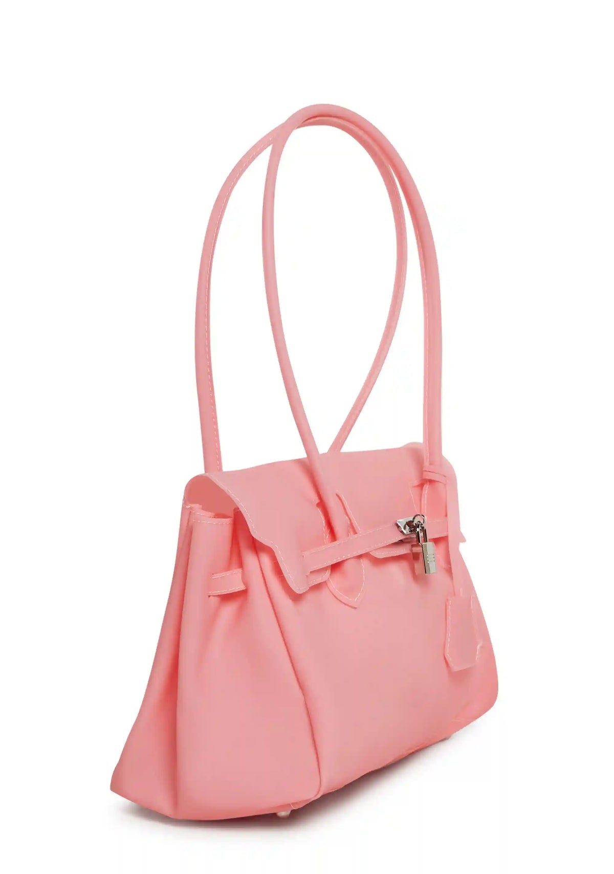 Candy Jelly Firkin Handbag - Pink
