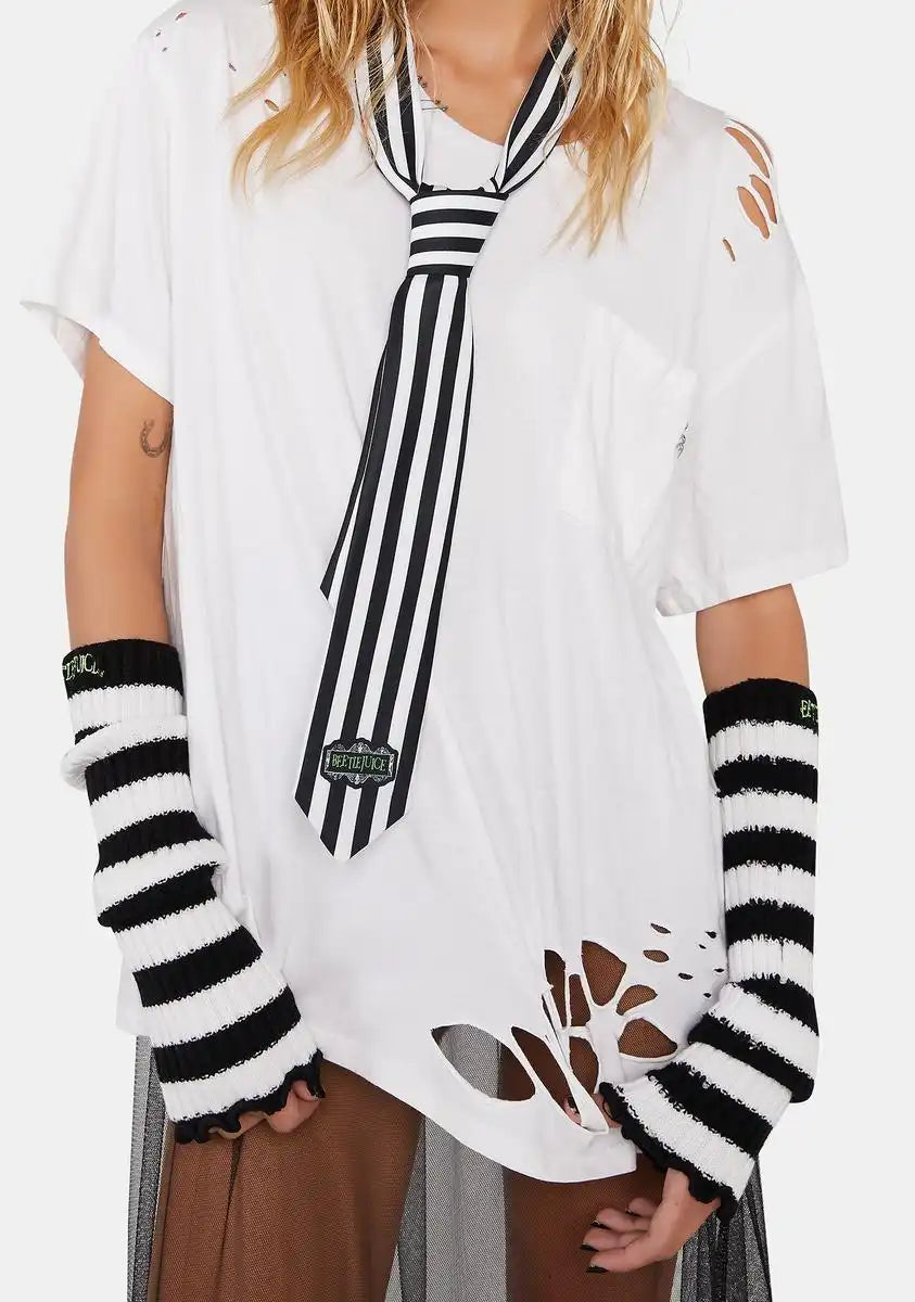 Scare Alike Skinny Tie
