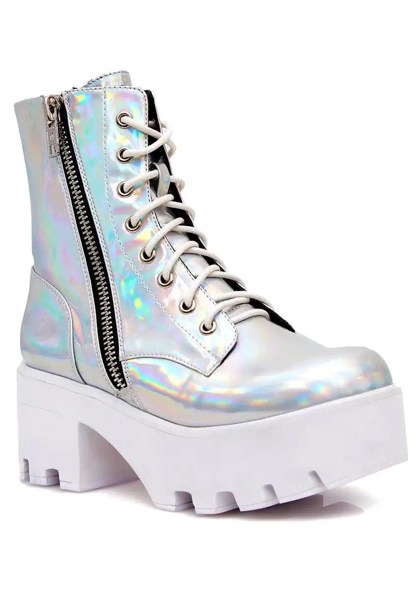 Chiller Holographic Platform Boots