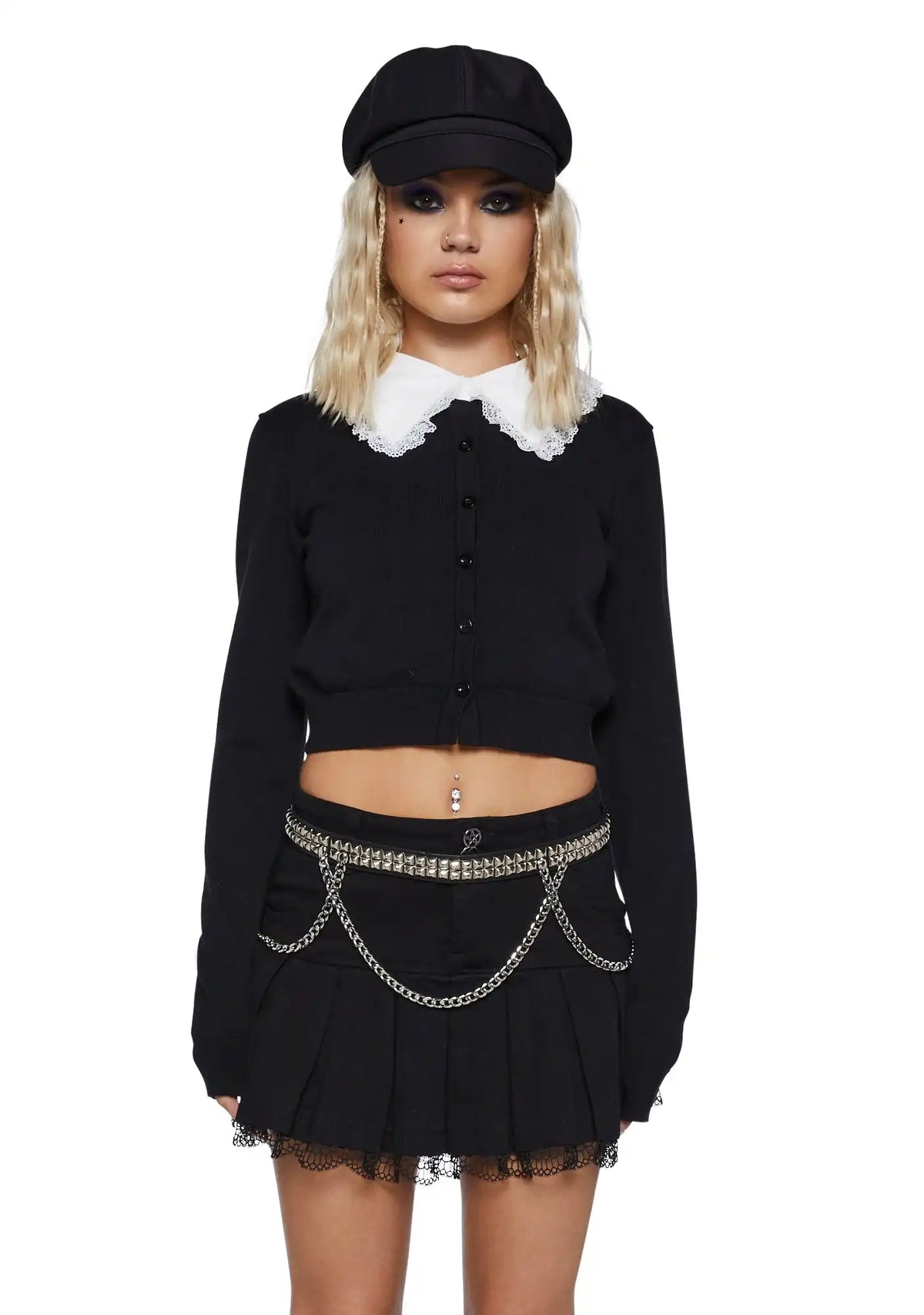 Scholars Spell Collared Cardigan