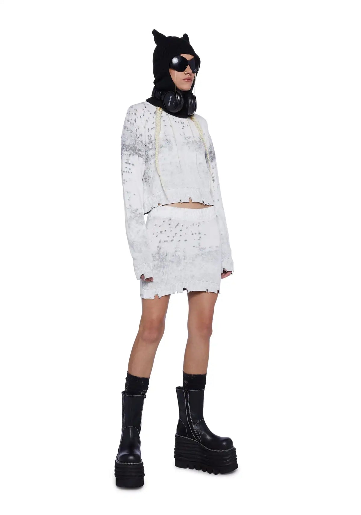 Sassy Views Distressed Sweater