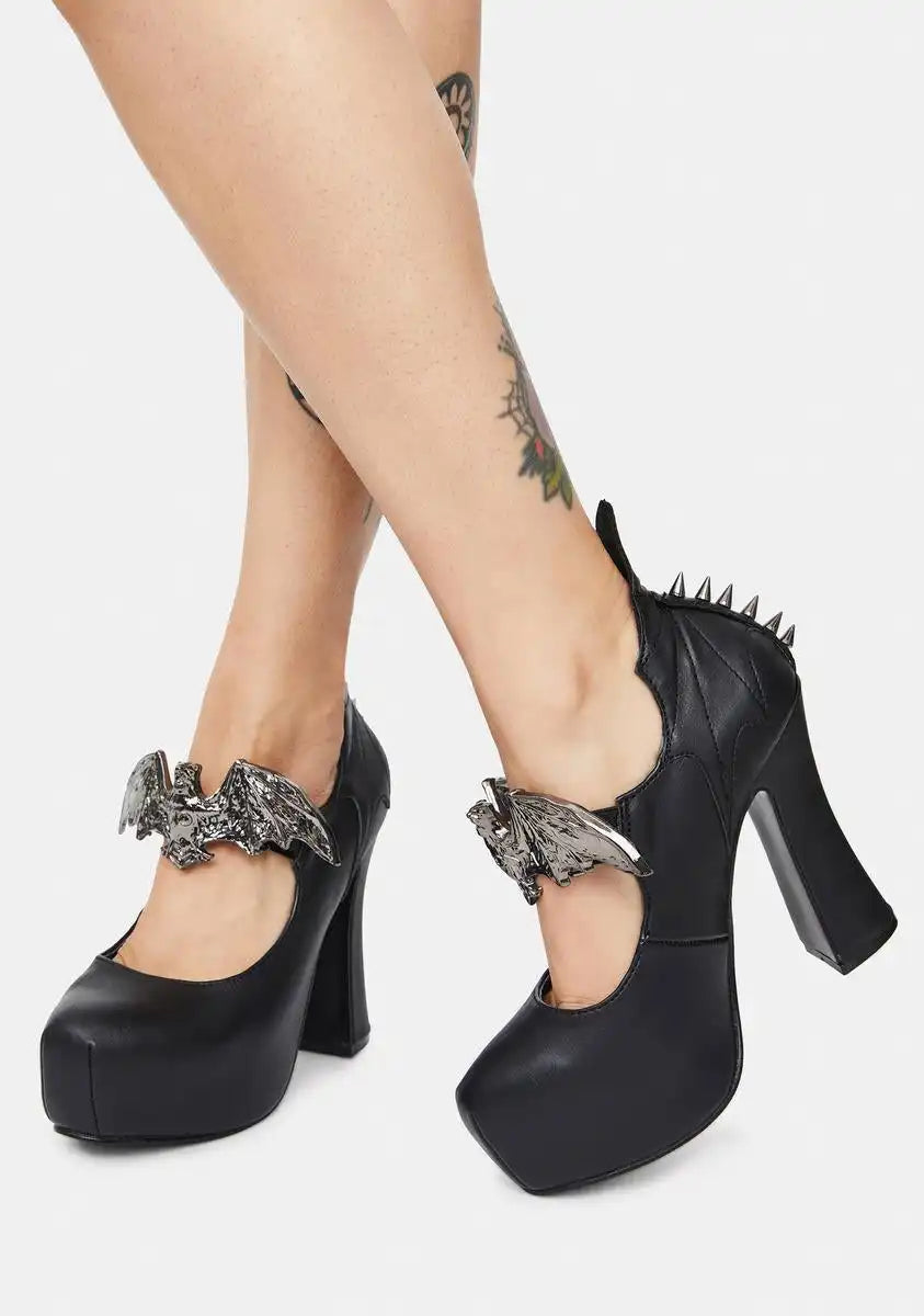 Demon-18 Mary Jane Heels