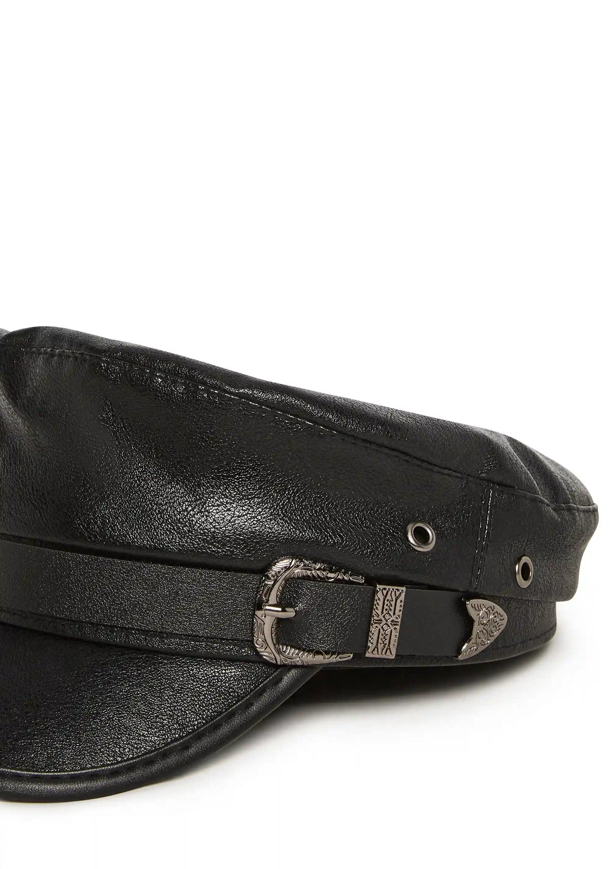 Buckle Biker Hat