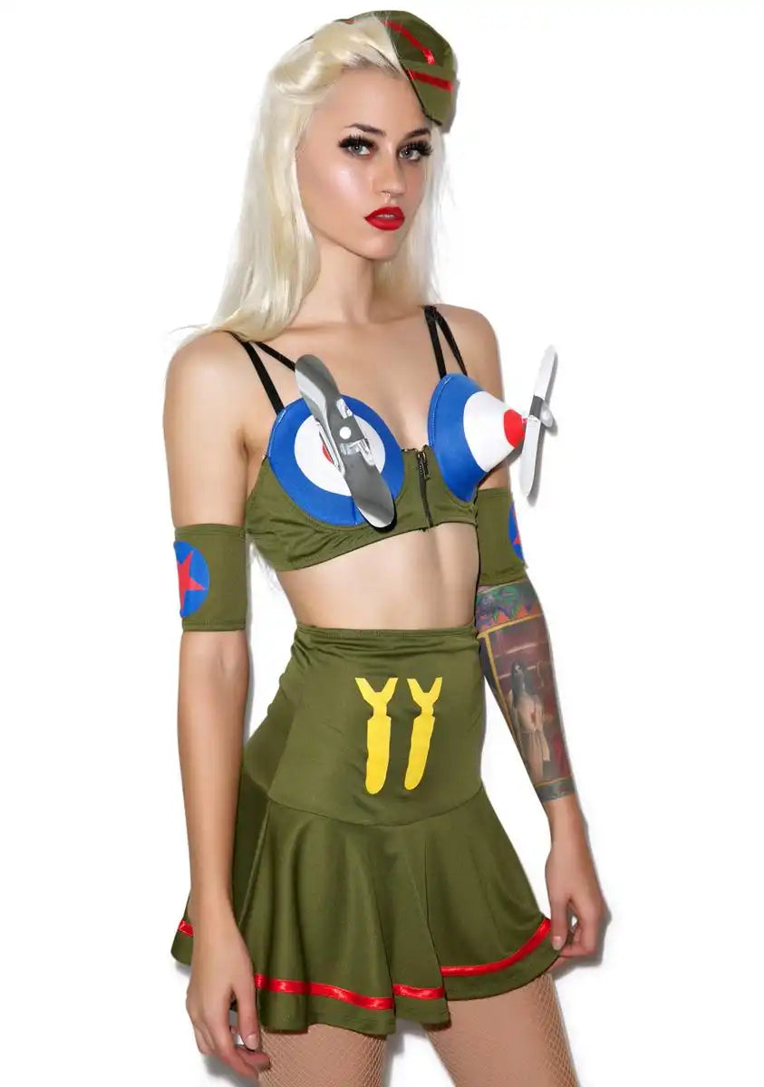 Bomber Babe Costume