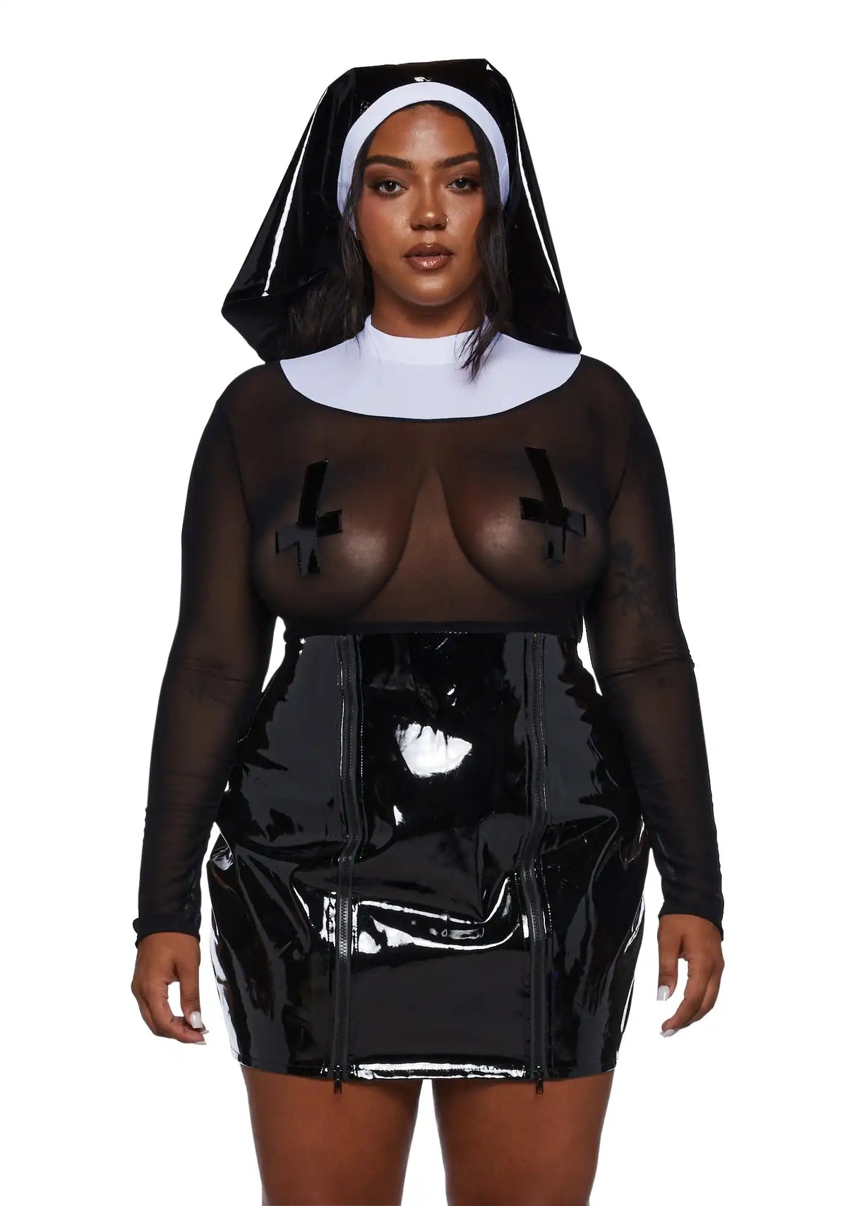 Plus Sinful Mama Don't Preach Costume