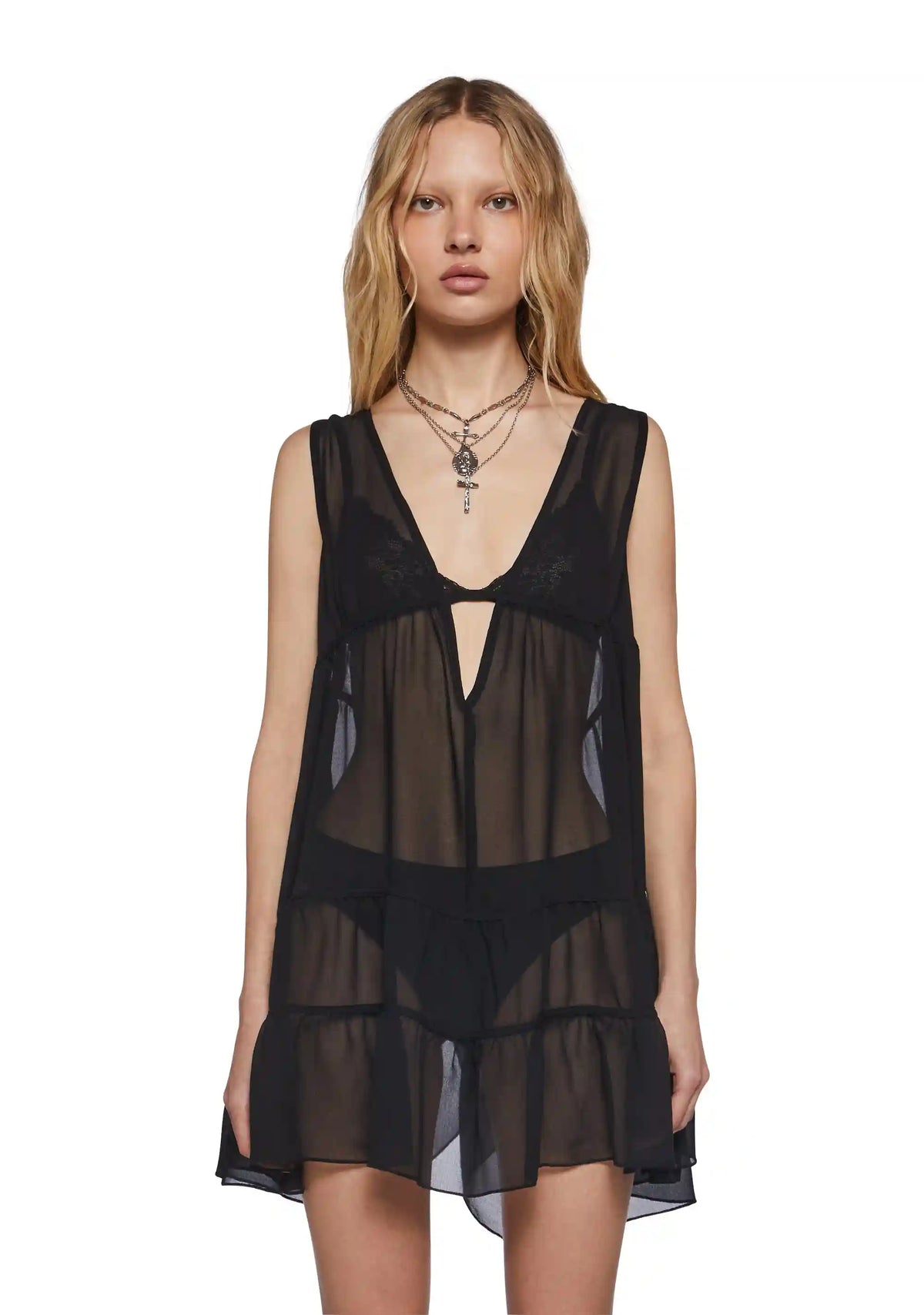 Rodeo Rivals Fit N’ Flare Dress - Black