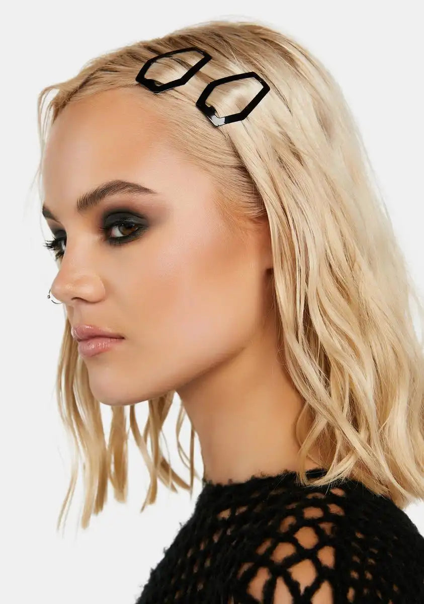 Coffin Snap Hair Clips