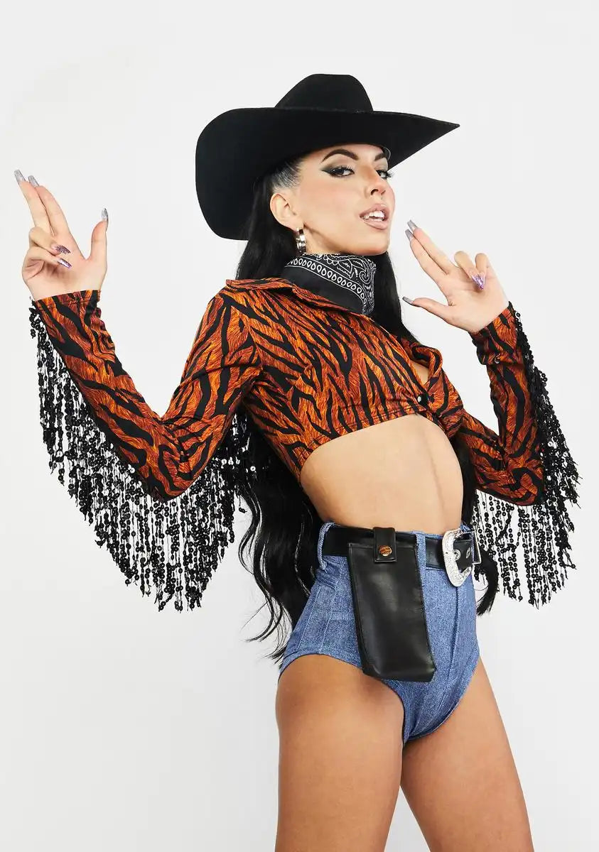 Round 'Em Up Cowgirl Costume