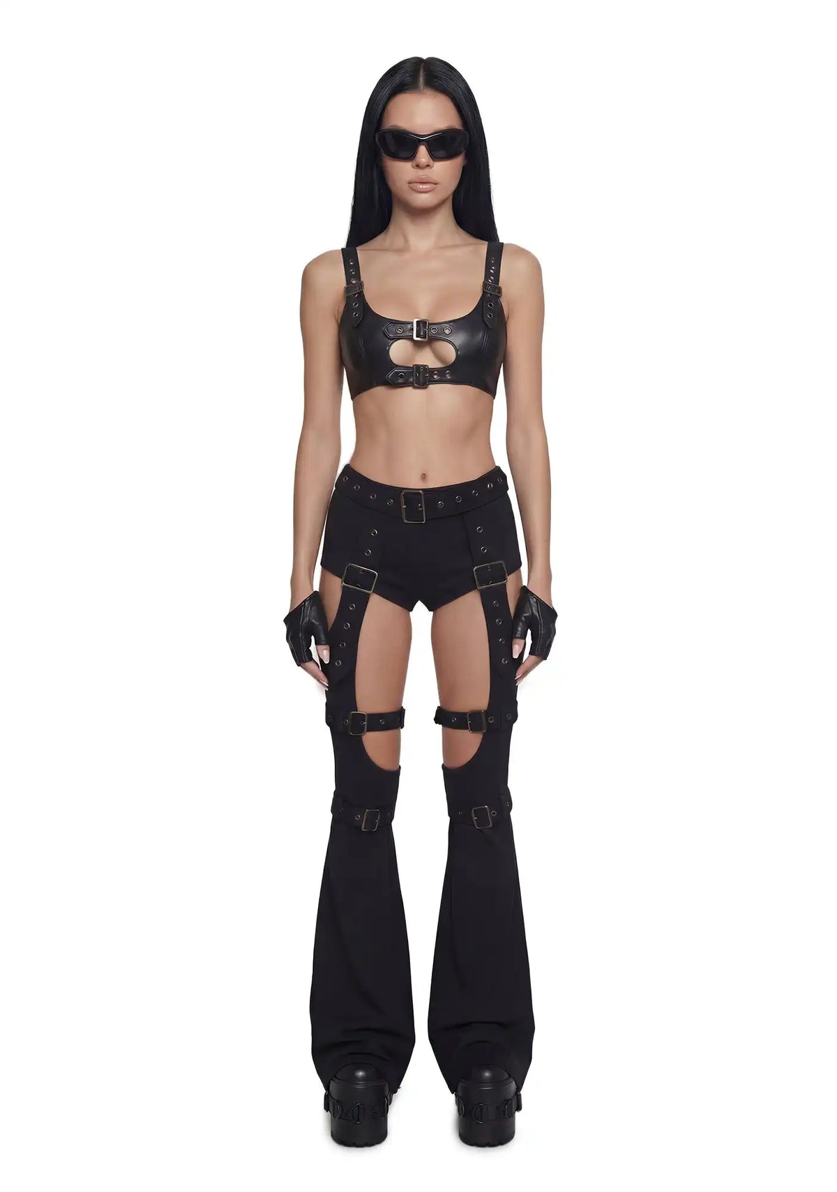 Oracle Buckle Shorts With Chaps