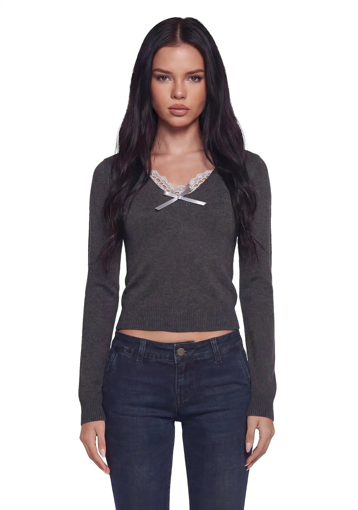 Pretty And Petty Long Sleeve Top