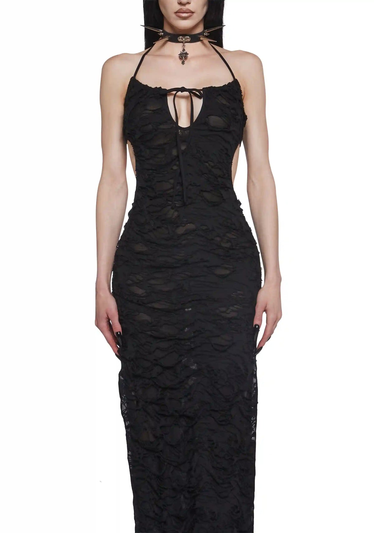 Cemetery Surprise Maxi Dress