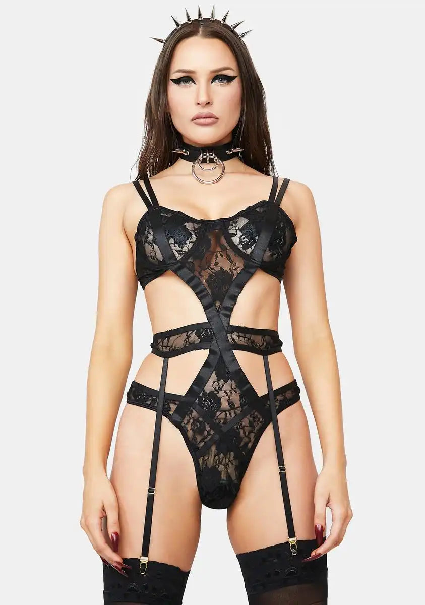 Pick Me Garter Teddy