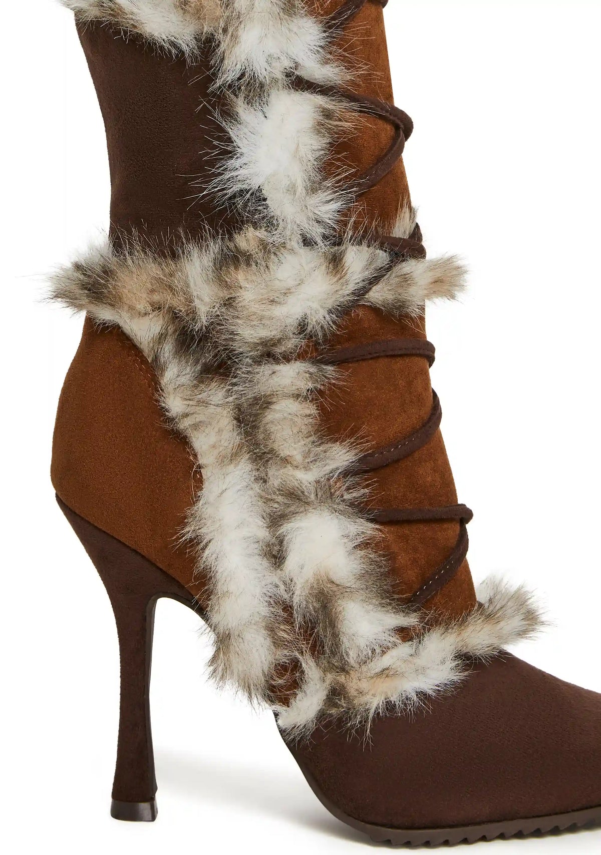 Delightful Kismet Faux Fur Boots