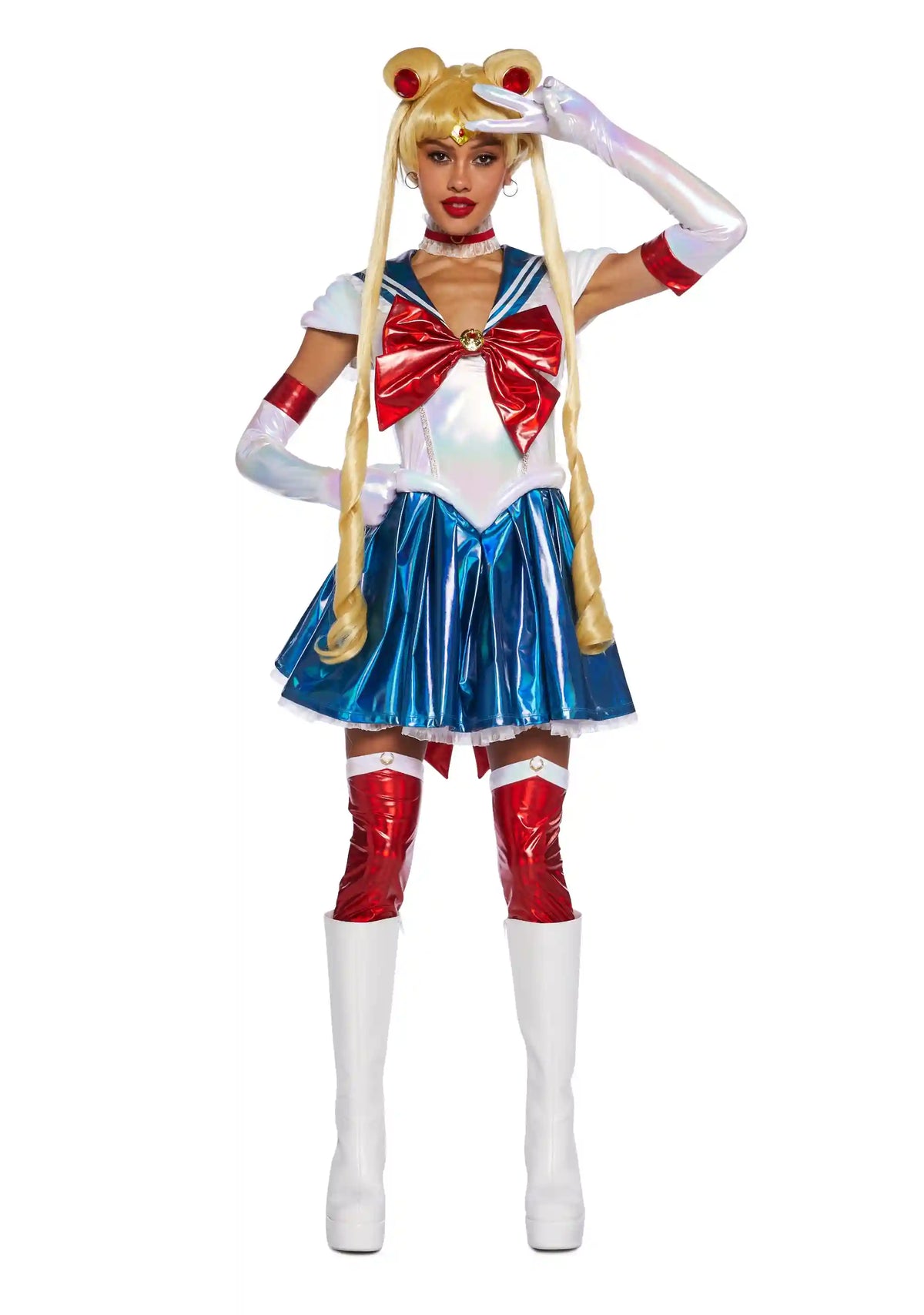 Celestial Sailor Costume And Wig Set