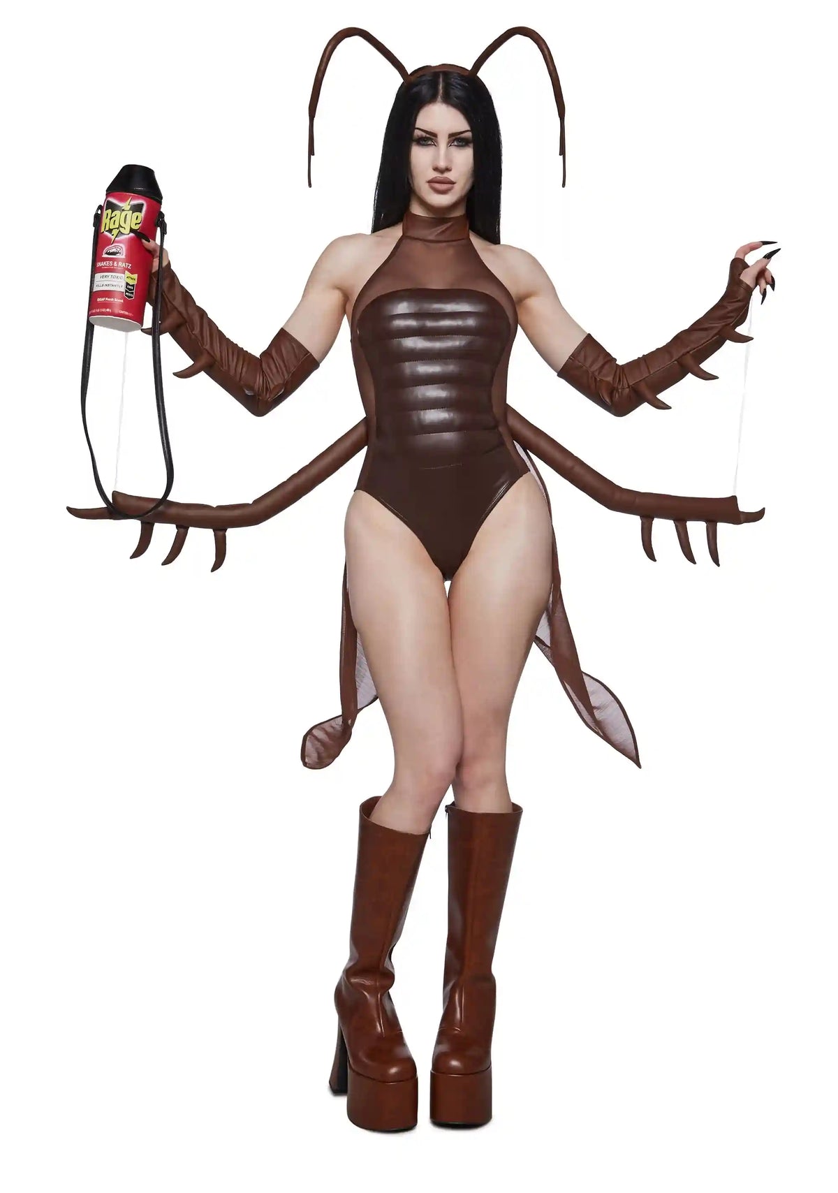 Cockroach Bug Costume with Purse