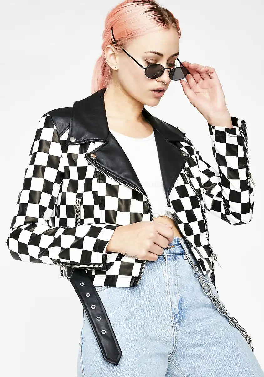 See Ya Checkin Moto Jacket