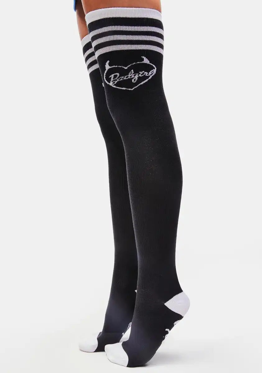 Bad Girl Knee High Socks
