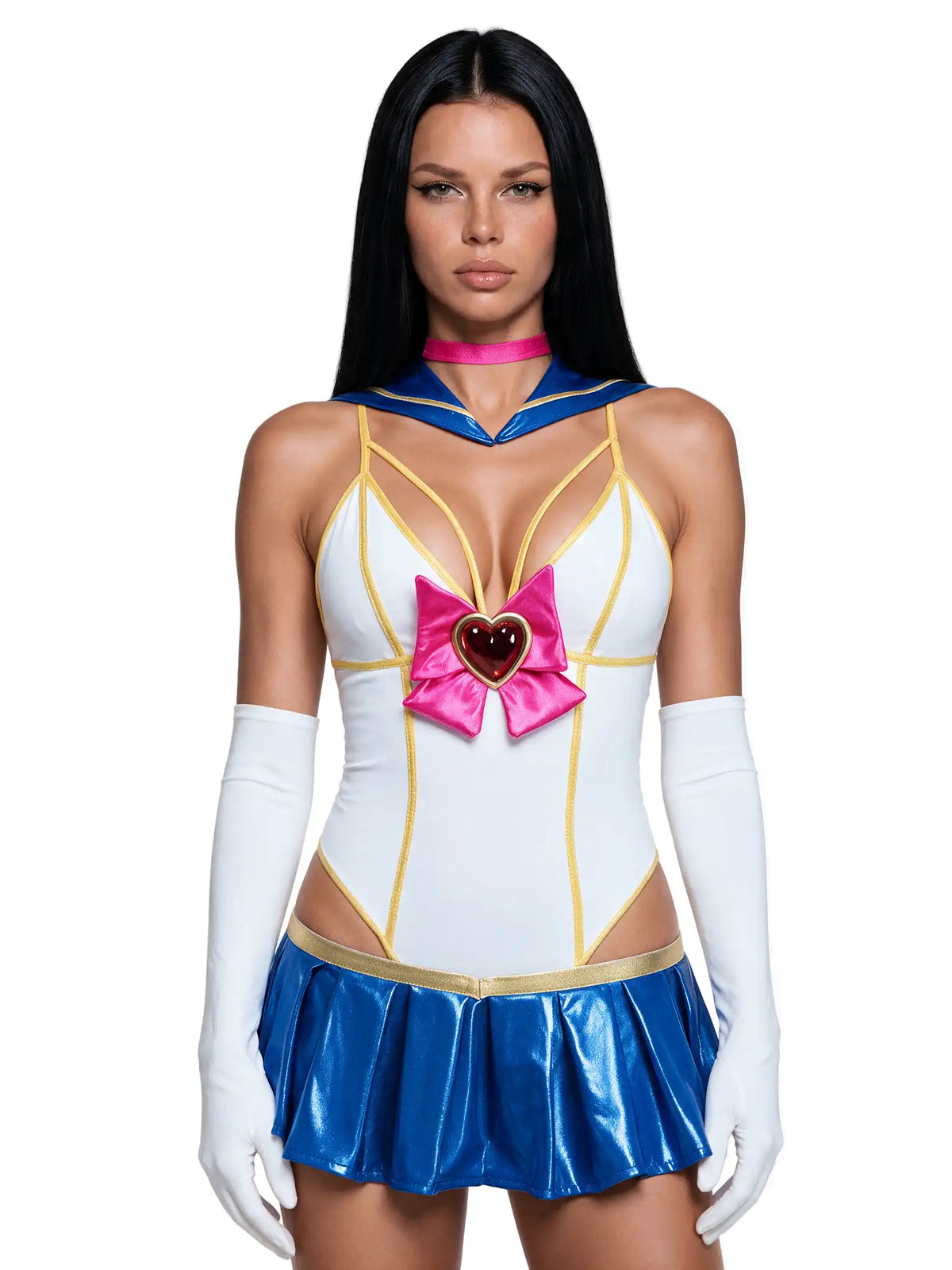 Anime Moon School Girl