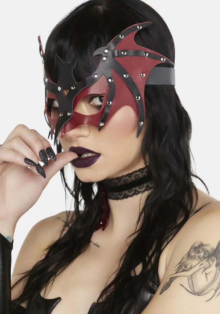 At The Masquerade Bat Mask