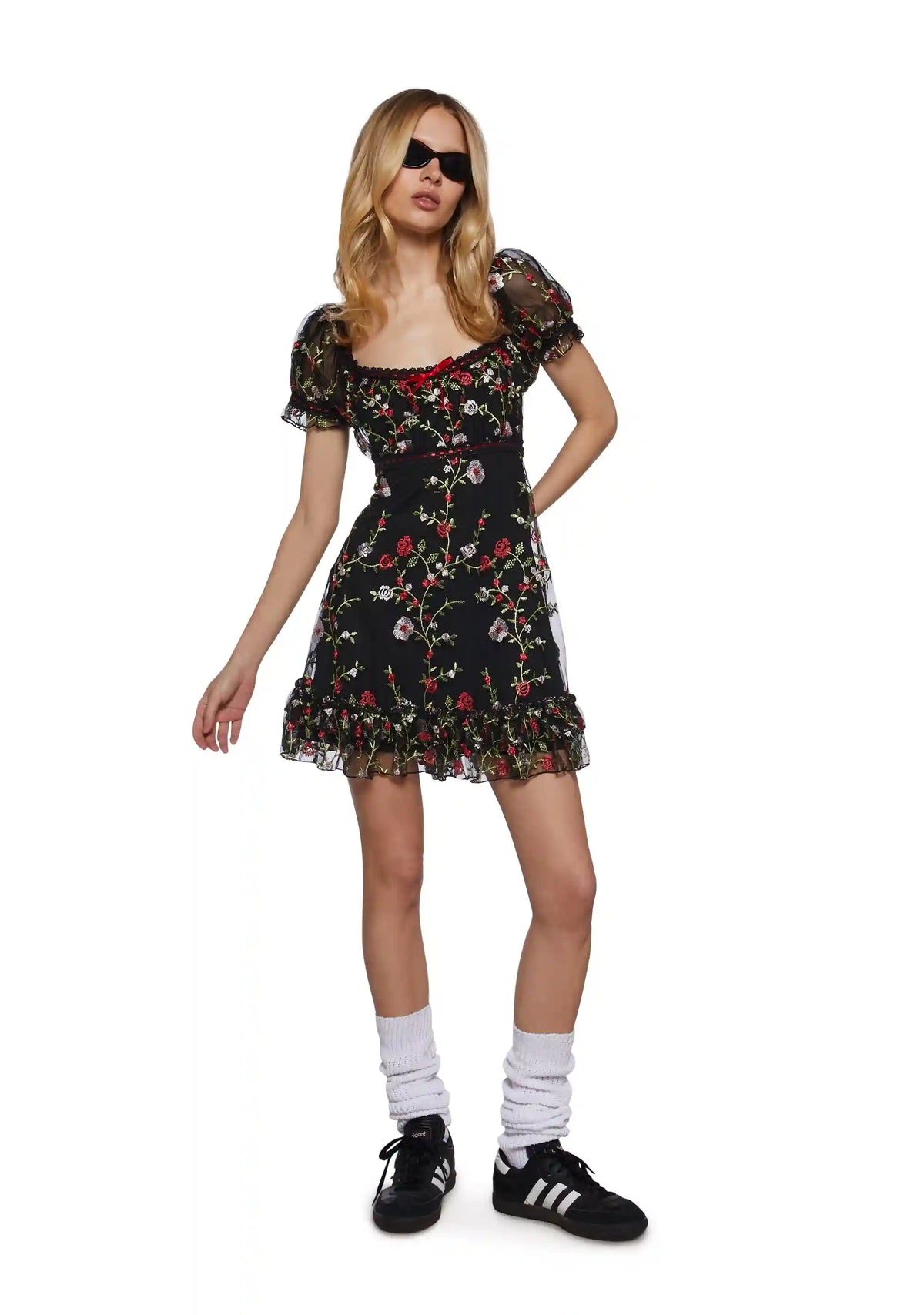 Romantic Words Babydoll Dress